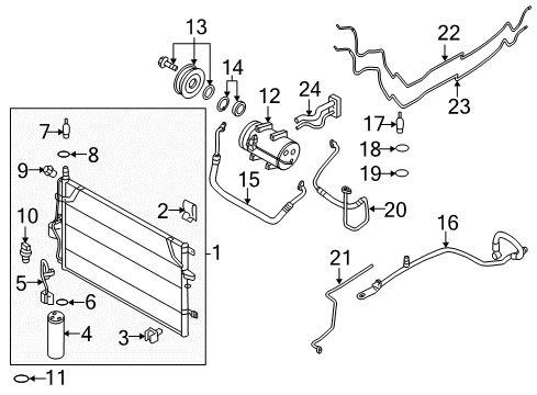 2006 Volvo XC90 Trans Oil Cooler