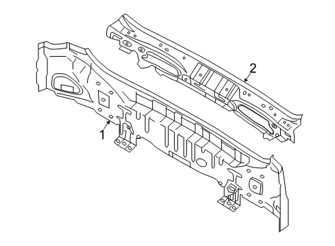 2018 Volvo V90 Cross Country Rear Body