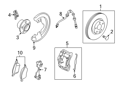 2009 Volvo V70 Front Brakes