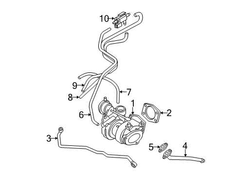 2006 Volvo XC90 Turbocharger