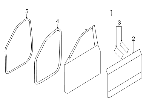 2019 Volvo XC90 Front Door