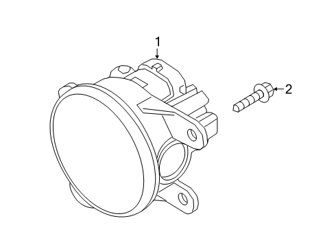 2019 Volvo S60 Fog Lamps