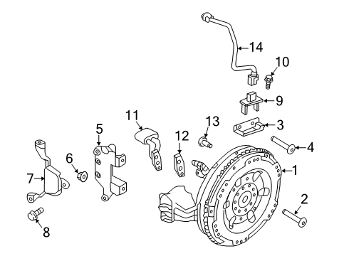 2022 Volvo S60 Pipe Gasket Diagram for 31367359