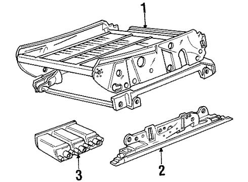 1997 Volvo V90 Tracks & Components