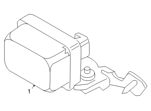 2009 Volvo C70 Traction Control Components