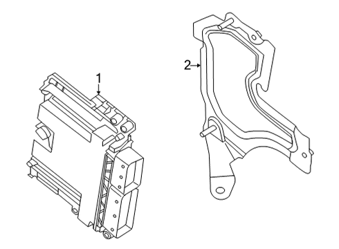 2023 Volvo C40 Recharge Electrical Components Diagram 10