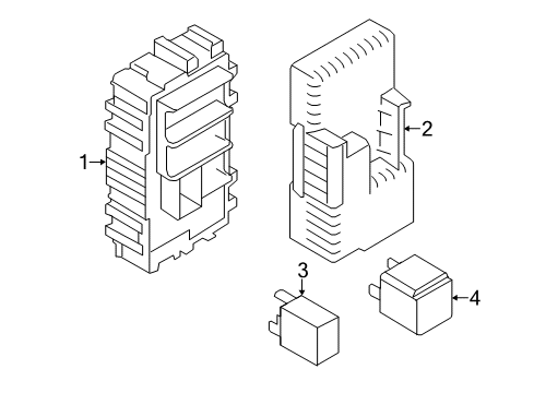 2015 Volvo V60 Cross Country Electrical Components Diagram 1