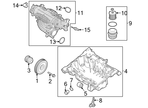 2022 Volvo S60 Intake Manifold