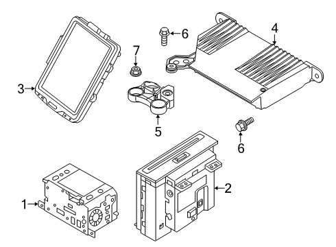 2019 Volvo S60 Sound System Diagram 1