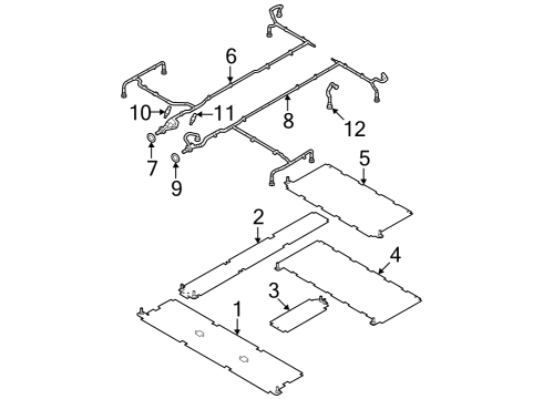 2022 Volvo XC40 Recharge Hose Diagram for 32336106