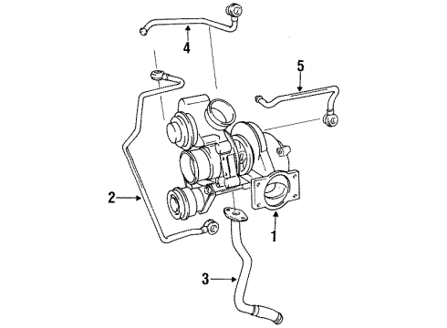 1988 Volvo 760 Turbocharger