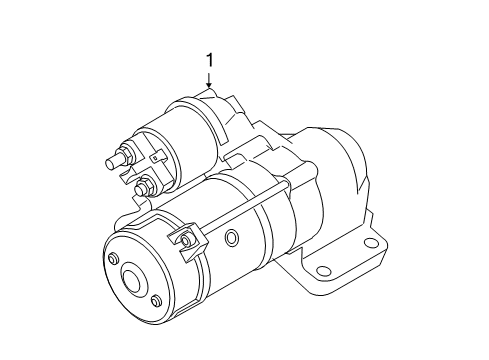 2011 Volvo XC90 Starter