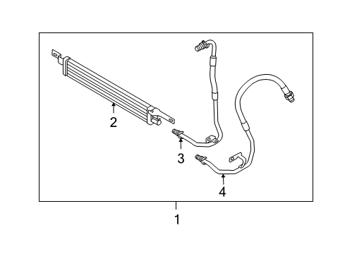 2005 Volvo XC90 Trans Oil Cooler Diagram 2