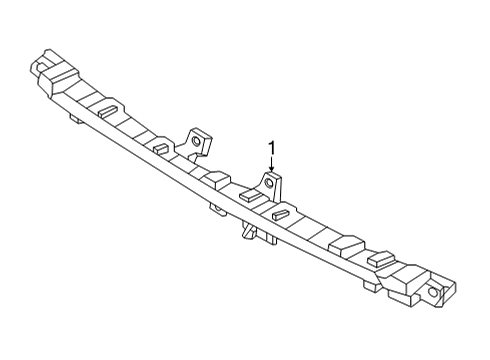 2023 Volvo C40 Recharge High Mount Lamps