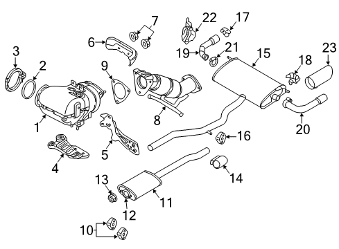 2017 Volvo S90 Wiper Arm Nut Diagram for 985865