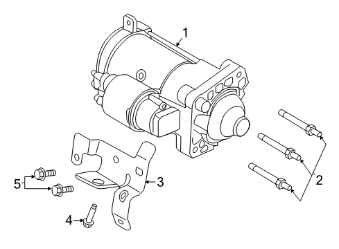 2020 Volvo S90 Starter