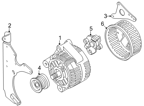 2001 Volvo C70 Alternator Diagram 2