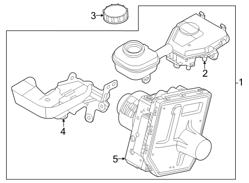 2021 Volvo XC40 Recharge Dash Panel Components