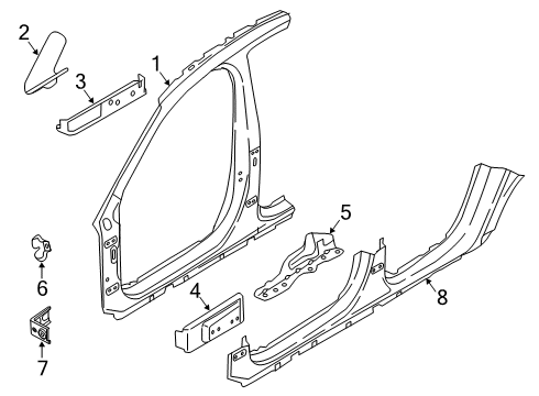 2018 Volvo V90 Cross Country Aperture Panel