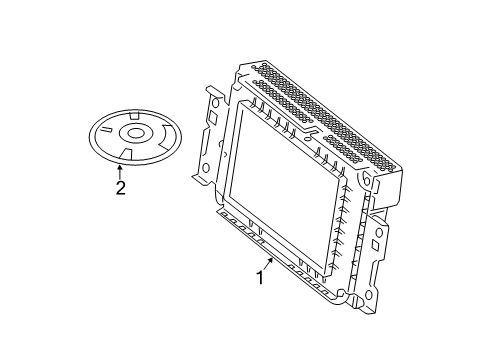 2011 Volvo XC60 Navigation System