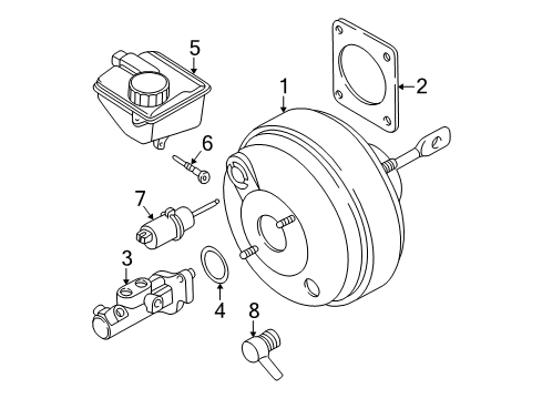 2002 Volvo S60 Dash Panel Components