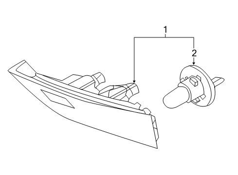 2018 Volvo V90 Cross Country Backup Lamps