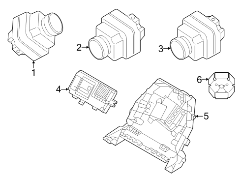 2023 Volvo S60 Housing Diagram for 32400152