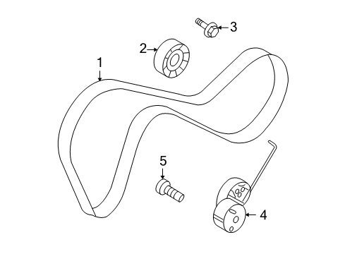 2009 Volvo V70 Belts & Pulleys