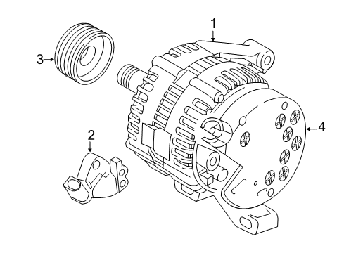 2016 Volvo XC70 Alternator Diagram 3