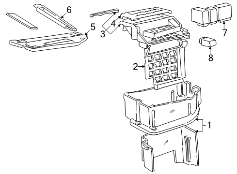 2003 Volvo C70 Fuel Supply Diagram 1