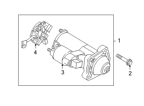 2004 Volvo XC90 Starter