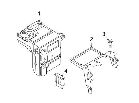 2007 Volvo XC70 Electrical Components Diagram 2