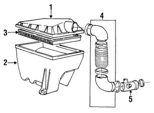 1985 Volvo 760 Filters Diagram 2