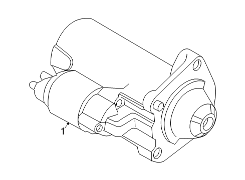 2009 Volvo S40 Starter