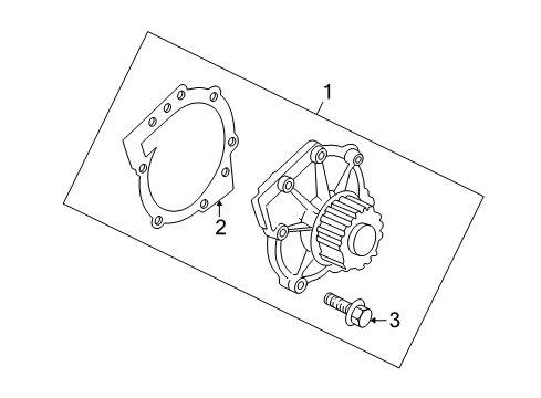 2003 Volvo S80 Water Pump