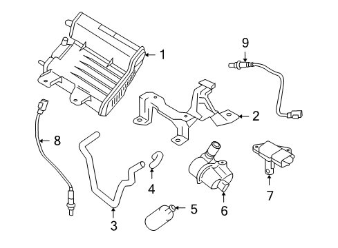 2012 Volvo XC70 Powertrain Control Diagram 3