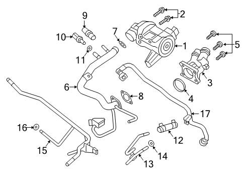 2019 Volvo XC90 Water Pump