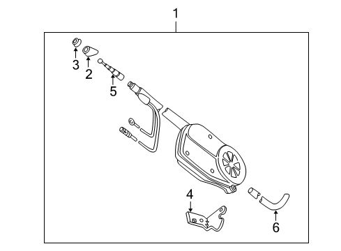 2000 Volvo S40 Antenna & Radio Diagram 2