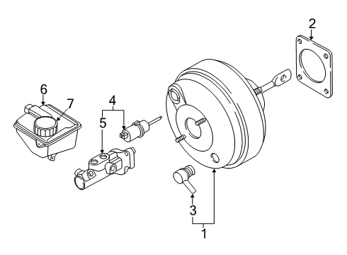 2003 Volvo C70 Dash Panel Components