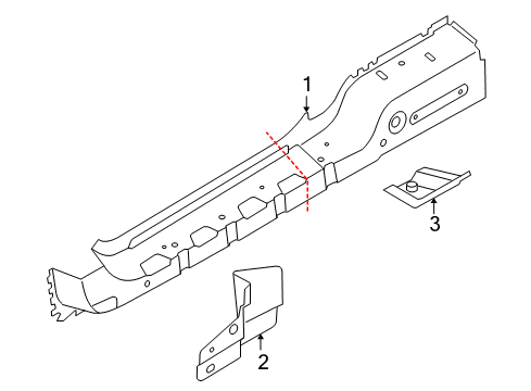 2009 Volvo C70 Rocker Panel