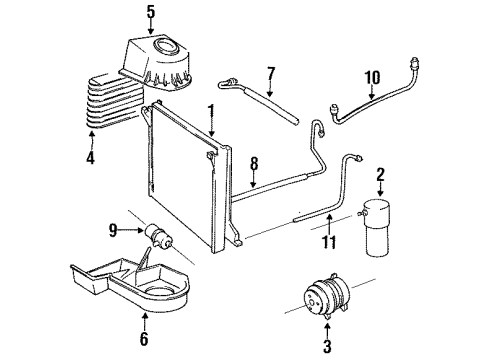 1988 Volvo 760 A/C Compressor