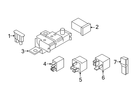 2019 Volvo S60 Fuse & Relay