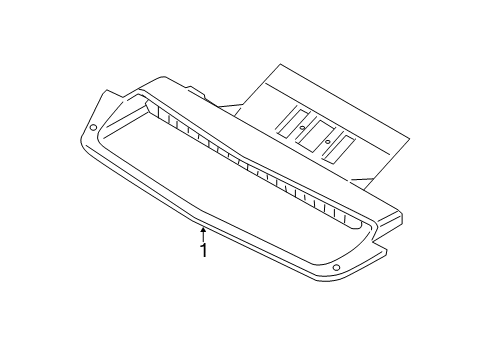 2009 Volvo S40 High Mount Lamps
