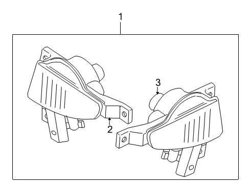 2004 Volvo V40 Fog Lamps