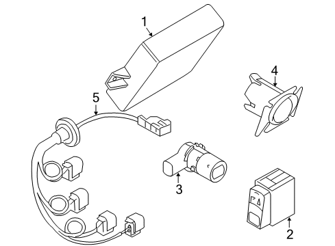 2006 Volvo S80 Electrical Components Diagram 6