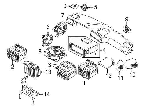 1998 Volvo V70 Sound System