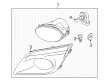 Diagram for Volvo Daytime Running Lights - 30796680