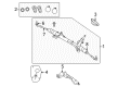 Diagram for Volvo V50 Rack and Pinions - 36002026