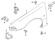 Diagram for Volvo Fender - 30883925