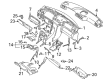 Diagram for Volvo C70 Instrument Cluster - 9423014